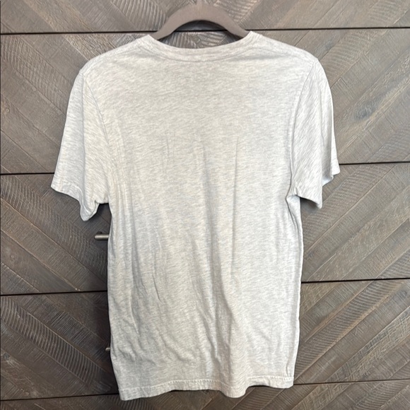 American Eagle Outfitters Artistic Gray and Blue Short Sleeve Tee - Picture 3 of 3